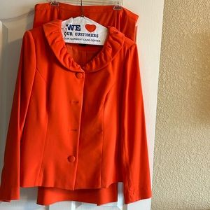 Beautiful Orange Suit size 16